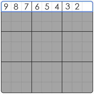 empty sudoku grid